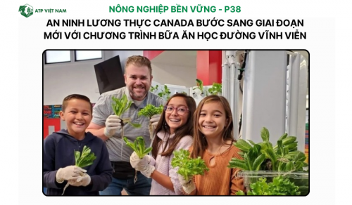 An ninh lương thực Canada bước sang giai đoạn mới với chương trình bữa ăn học đường vĩnh viễn