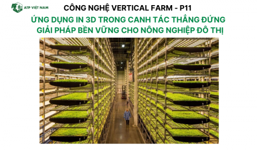 Ứng Dụng Công Nghệ In 3D Trong Canh Tác Thẳng Đứng