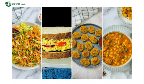 4 Món Ăn Thuần Chay Từ Đậu Gà