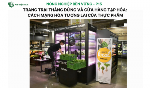 Trang trại thẳng đứng và cửa hàng bán lẻ: Cách mạng hóa tương lai của thực phẩm