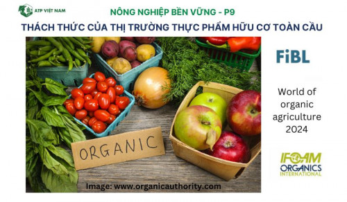 Thách thức của thị trường thực phẩm hữu cơ toàn cầu