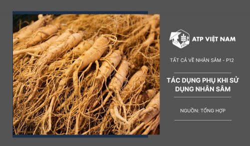 Tác dụng phụ khi sử dụng Nhân sâm